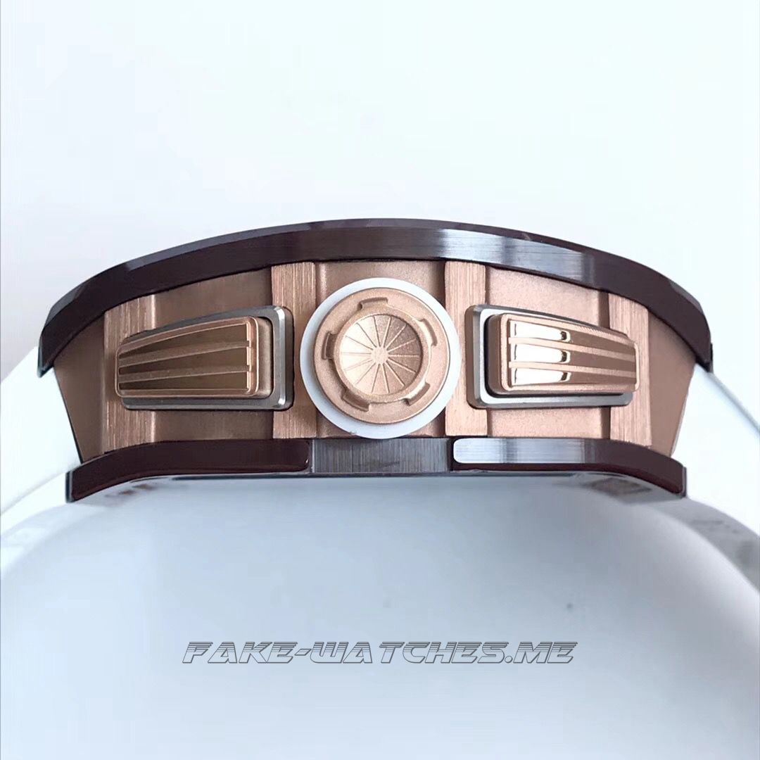 Richard Mille RM011-FM Felipe Massa Flyback Dubai Chronograph KV White Ceramic White Skeleton Dial